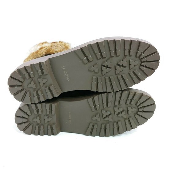 Lands End 477938 Faux Fur Lined Cuff Boots 8.5B - Picture 5 of 10